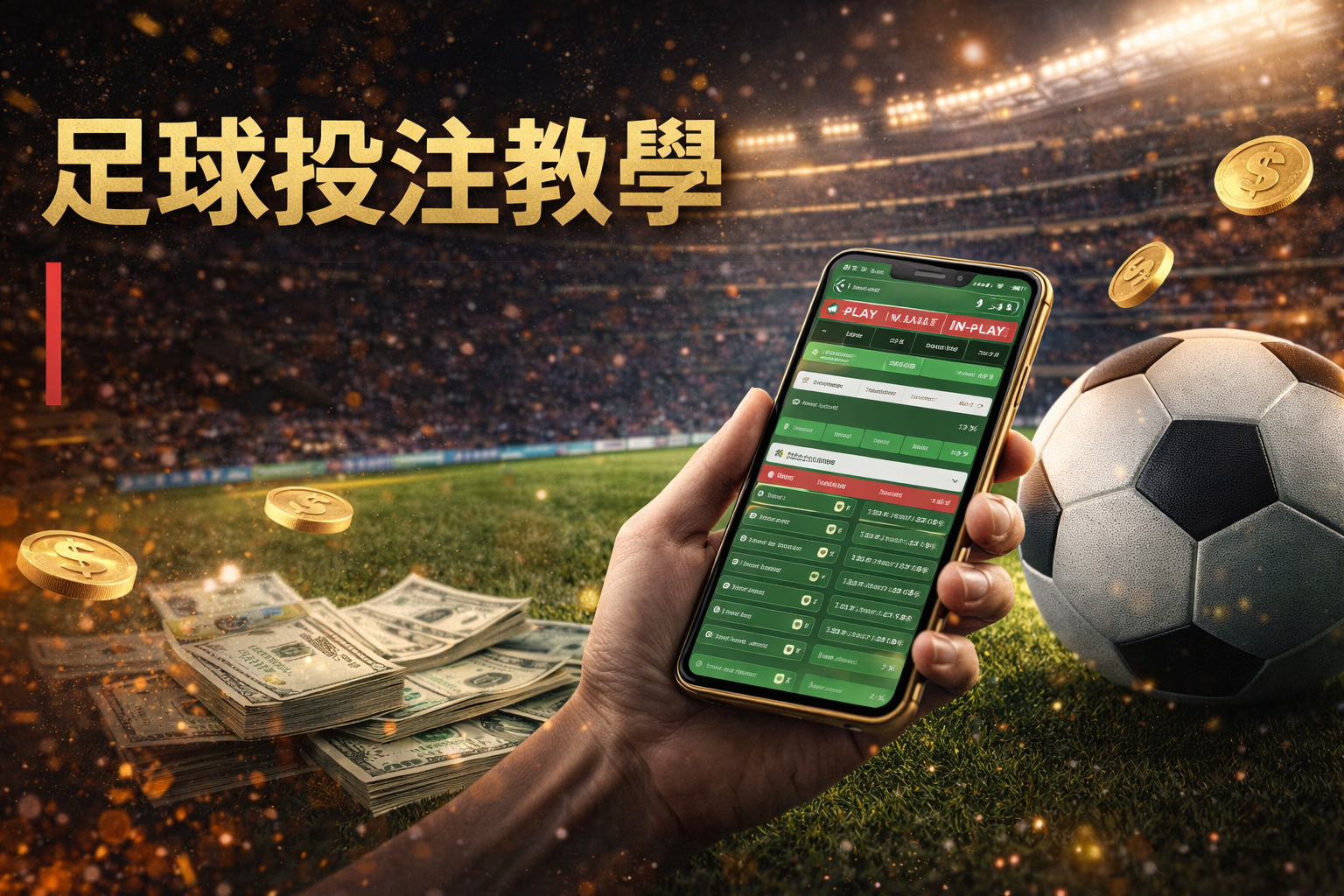 「足球投注教學｜深入分析與專業策略，現金網助你精通投注技巧」